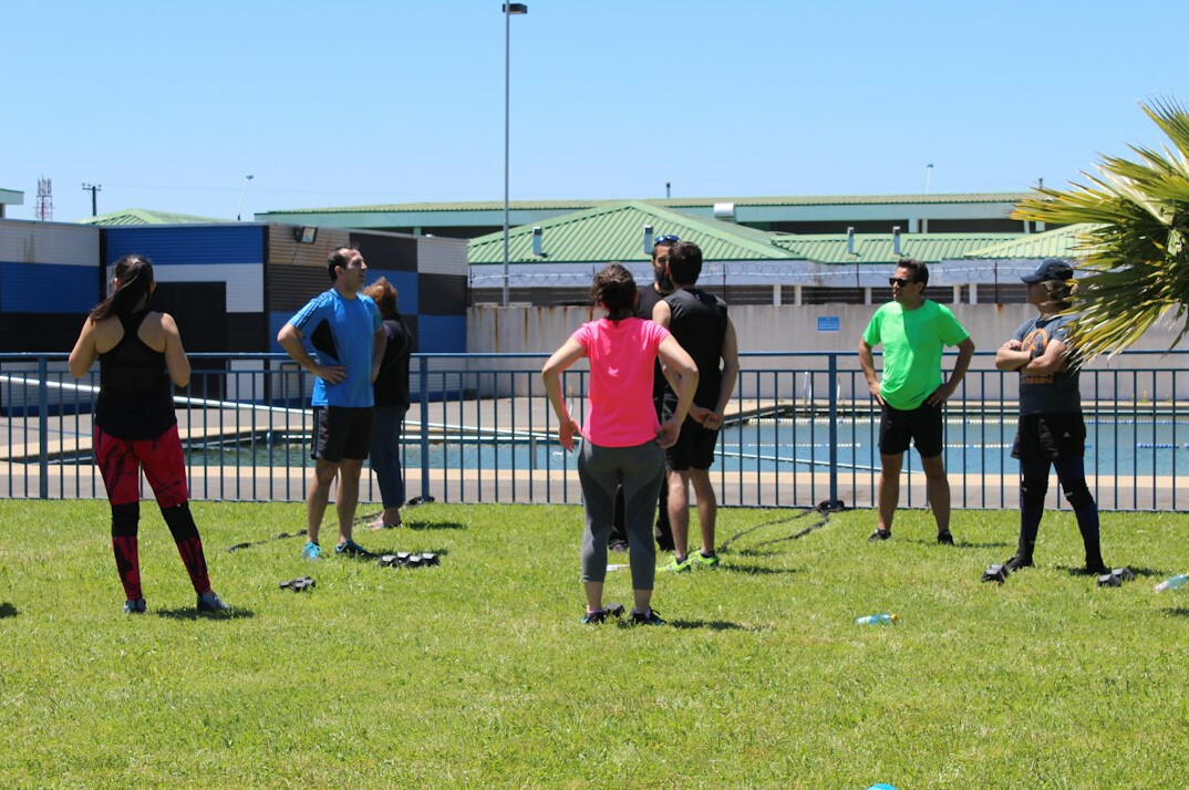 group training session